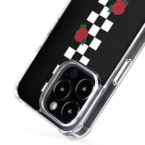 Rose Checkerboard iPhone 16 Pro MagSafe Case